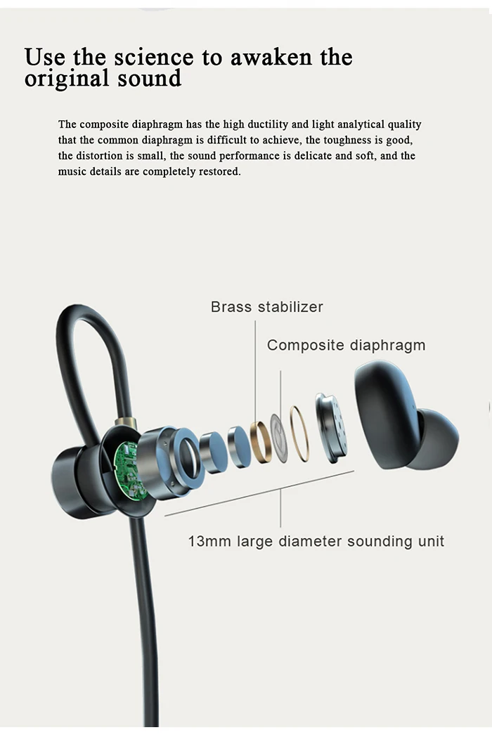 CAV EM3 Bluetooth наушники беспроводные наушники спортивные водонепроницаемые Fone Bluetooth наушники с глубоким басом с микрофоном для всех телефонов
