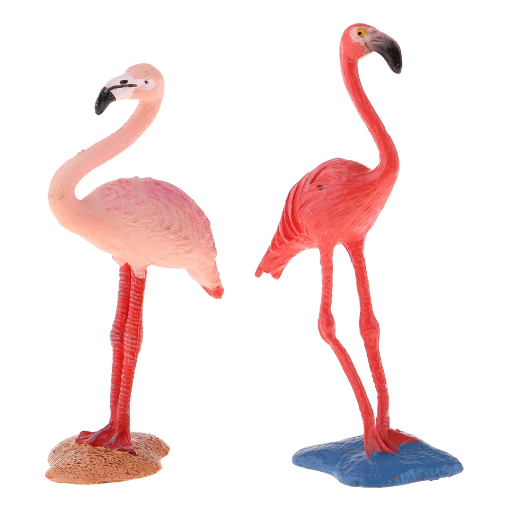 2 шт. женские и мужские красные коронные журавли моделирование пластиковые