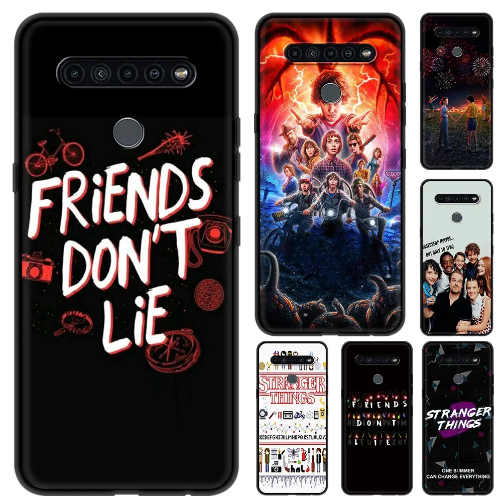 

Stranger Things Elegance Case For LG K71 K52 K50 K61 Cover Soft TPU Back for lg K51s K42 K40 K40S Phone Capa for LG G8 G7 G6 Bag