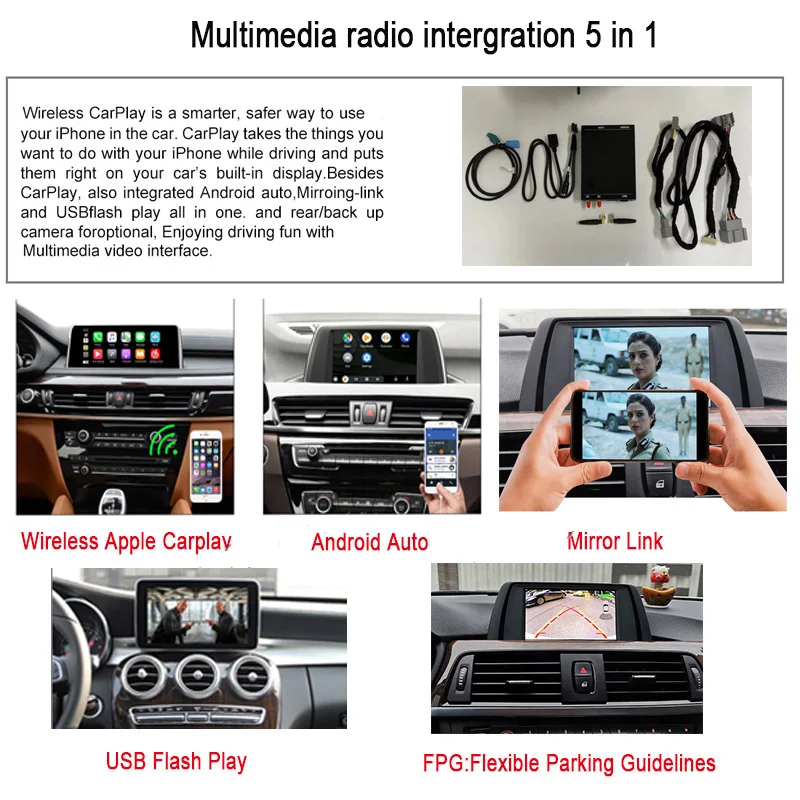 Kaufen AndroidAuto Drahtlose CarPlay Für LandRover Entdeckung Sport AirPlay Phonelink Box Auto Eelectronic GPS Wifi Bluetooth Box