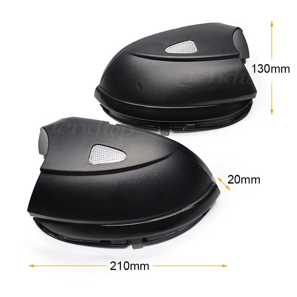 Боковые зеркала заднего вида Индикатор динамический поворотов Светодиодный