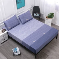 new printed mattress cover waterproof mattress protector pad fitted sheet separated water bed linens with elastic home bed cover