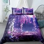 Комплект постельного белья Dream Forest в готическом стиле, пододеяльник, комплект из 2 предметов с наволочкой, Комплект постельного белья для девочек, полный Королевский домашний текстиль на заказ