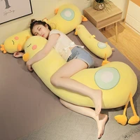duck plush toys kawaii animal soft legs pillow for sleeping child cushion room decorative pillows 70cm 100cm 120cm kid plush toy