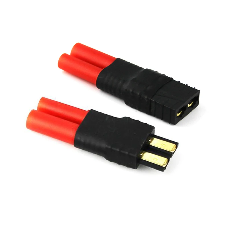 

HXT 4mm to XT60 TRX Deans T Plug Male Connector Wireless Adapter For RC Lipo Battery Control Parts