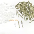 Установочный штифт из цинкового сплава для стоматологической лаборатории, с втулкой, 1000 комплектов, длинный, средний, короткий, 20 мм, 16 мм, 10 мм