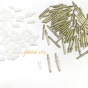 Установочный штифт из цинкового сплава для стоматологической лаборатории, с втулкой, 1000 комплектов, длинный, средний, короткий, 20 мм, 16 мм, 10 мм