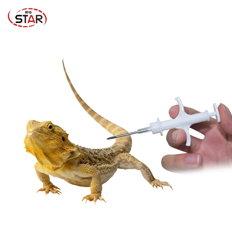 10pcs Mini injectable Rfid Animal Pet Dog Microchip EM4305 ISO FDX-B 134.2KHz Cat Horses Tag With Syringe | Безопасность и защита