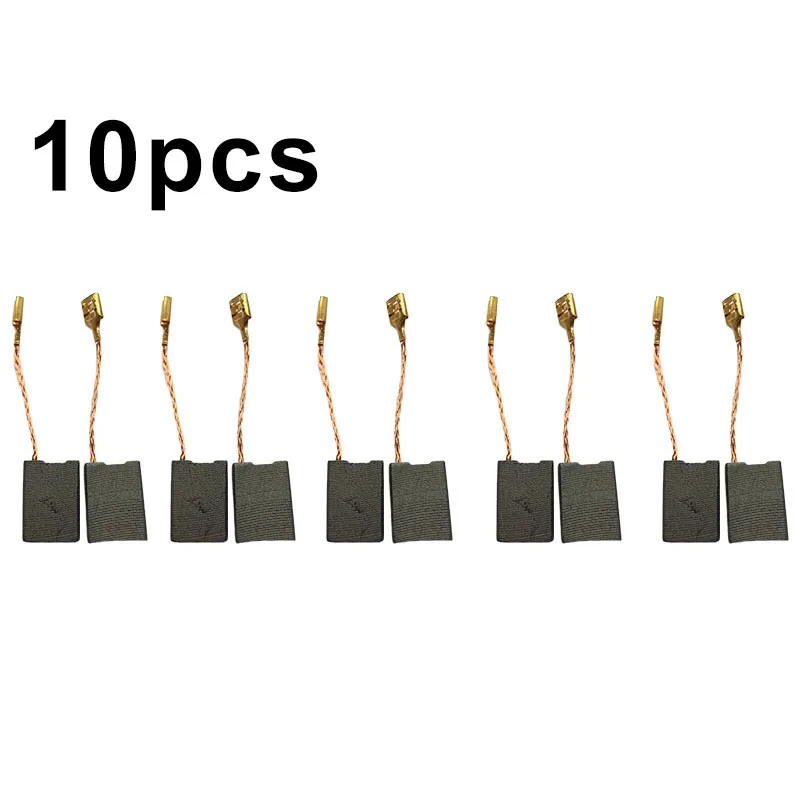 10* Black Carbon Brushes Replacement Parts For Bosch GWS 20-230 H Angle Grinder Fits for | Инструменты