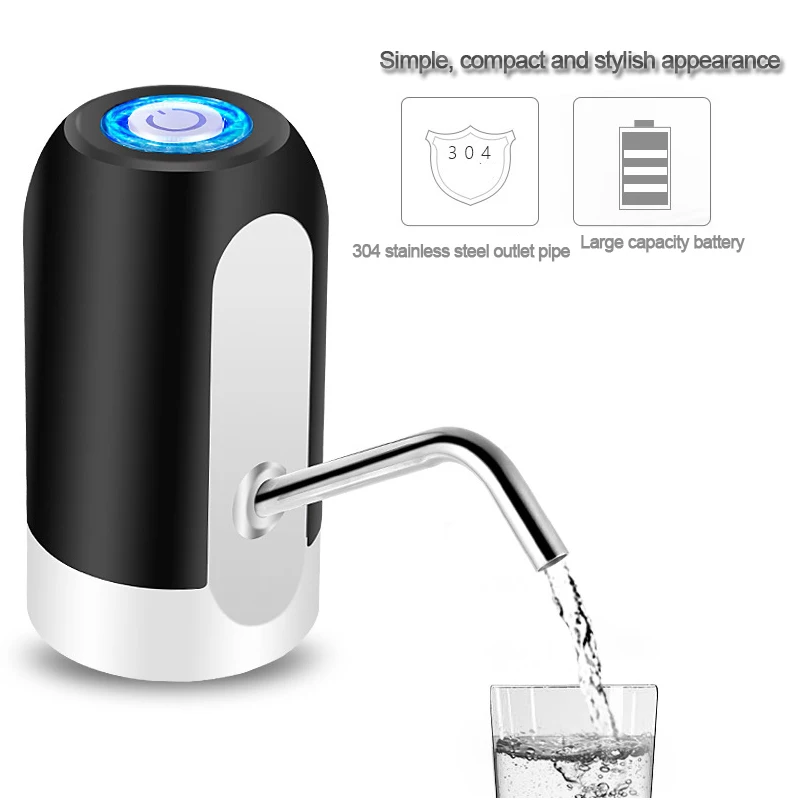 

Диспенсер для воды электрический, 1200 мА · ч, с USB-зарядкой