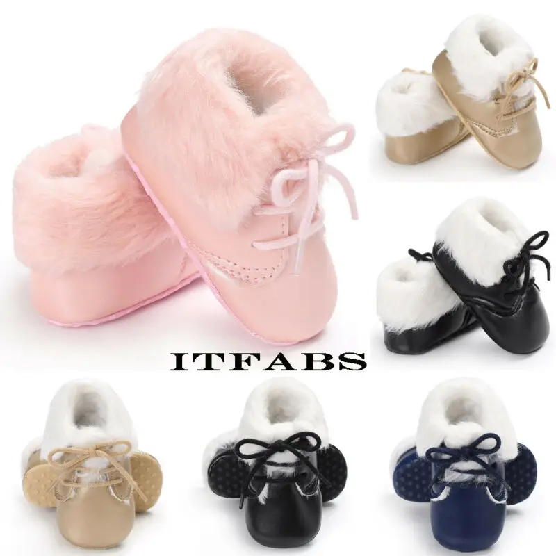 Искусственная кожа для новорожденных малышей с кружевом женские сапоги обувь на