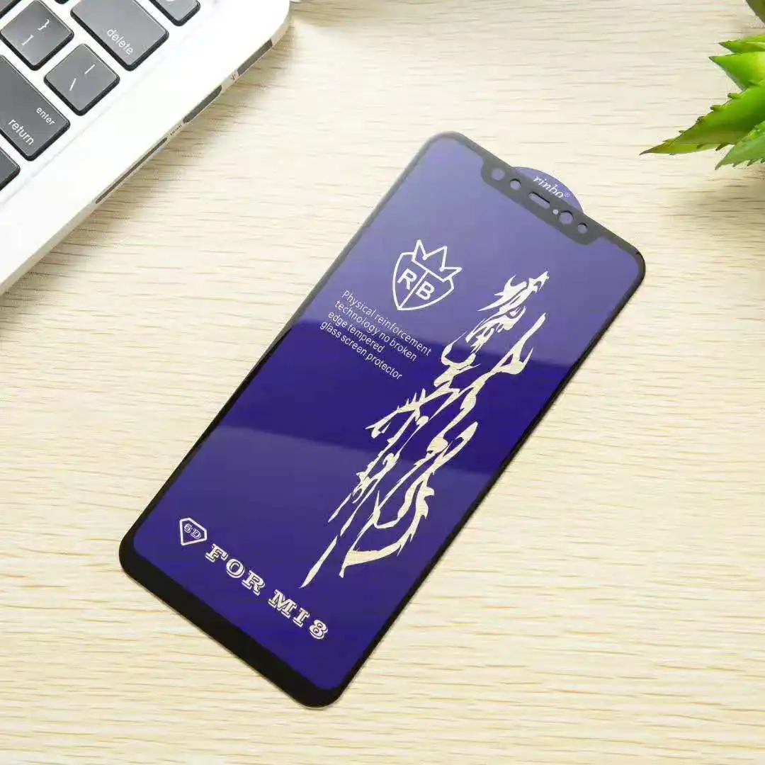 6D полное покрытие закаленное Стекло для Xiaomi mi 8 9 Honor 8lite A2 6X cc9 a3 протектор Стекло на POCO F1 Red mi 6 6Pro 5 Plus/Note 5, 6, 7, 8 Pro