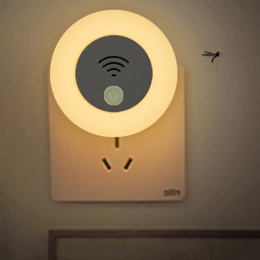 

Round Electronic Mosquito Killer Physical Mosquito Repellent Insects And Flies Easy To Use Non-toxic Repellent