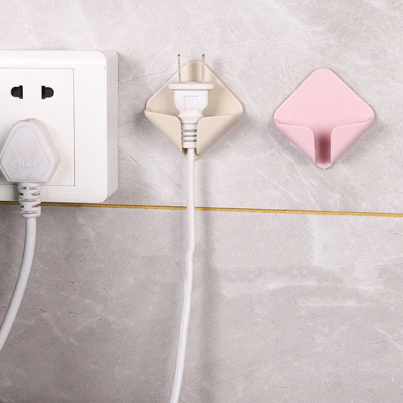 2 шт. провод с разъемом крючком настенный водонепроницаемый самоклеящиеся крючки