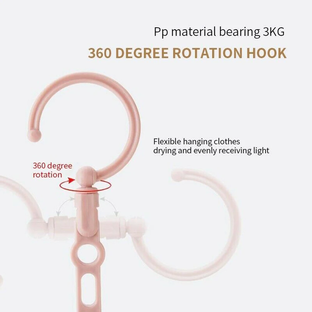 Горячая Магическая Экономия пространства вешалка для одежды с крюком органайзер