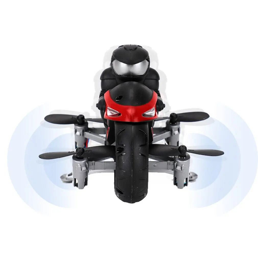 Земляной амфибия с дистанционным управлением Летающий мотоцикл Rc Дрон Забавный