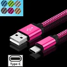 Кабель USB Type-C для Samsung Galaxy A51, A50, S20, A21s, A70, S8S9S10, A3A5A7 2017, 0,2 м, короткое длинное зарядное устройство для телефона Huawei XiaoMi123