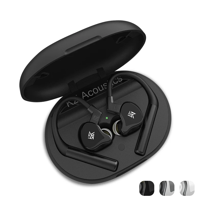 KZ E10 TWS Bluetooth 5 0 аудио музыка беспроводной 4BA + 1DD гибридный драйвер наушники IEM спорт