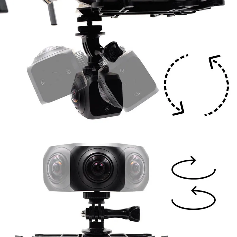 Insta360 крепление для камеры ONE X с фиксированным кронштейном и подвеской для Insta 360 и Gopro Набор держателей для камеры для DJI Mavic Pro/Mavic 2
