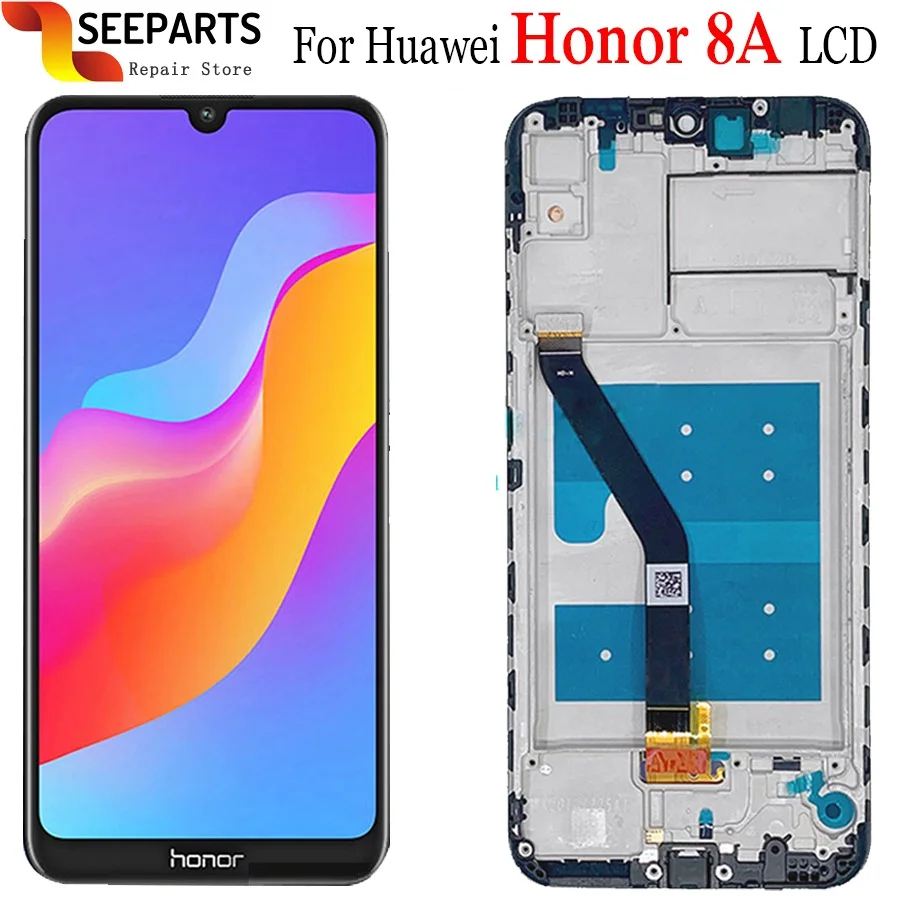 Pantalla LCD para Huawei Honor 8A, montaje de digitalizador con pantalla t&aacute;ctil, JAT-L29 de repuesto JAT-L09 L41 LX1 para Huawei 8A-0