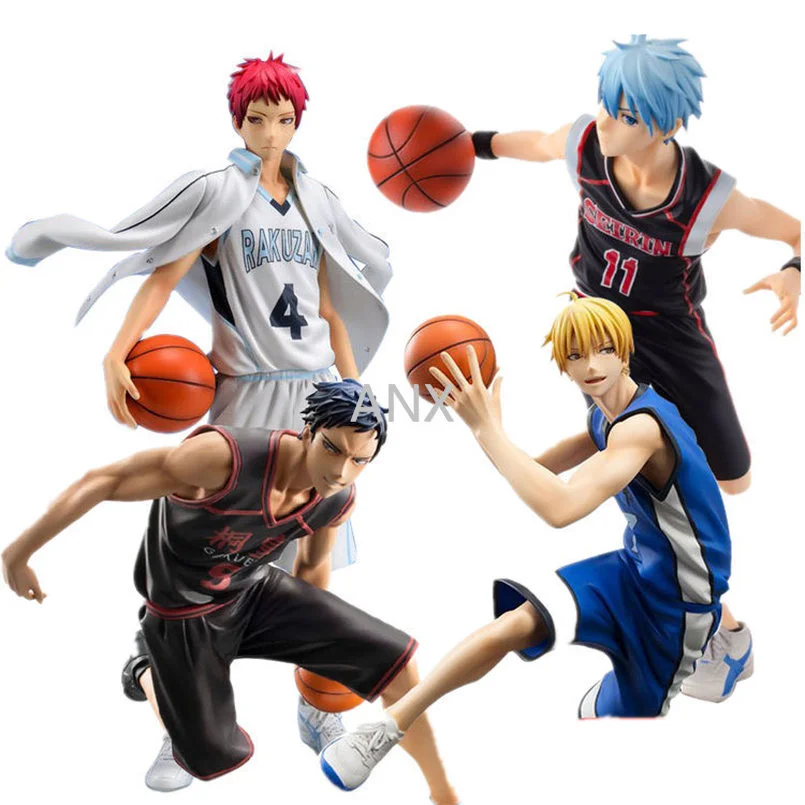 

Anime Kuroko's Basketball Figure Kuroko Tetsuya Kagami Taiga Akashi Seijuro PVC Action Figure Collection Tetsuya Figure Toy Gift