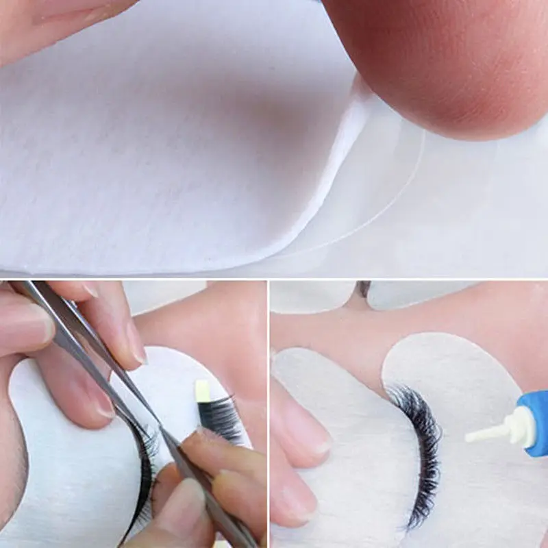 1 пара удобные изогнутые гелевые патчи под глаза подкладки для наклеивания