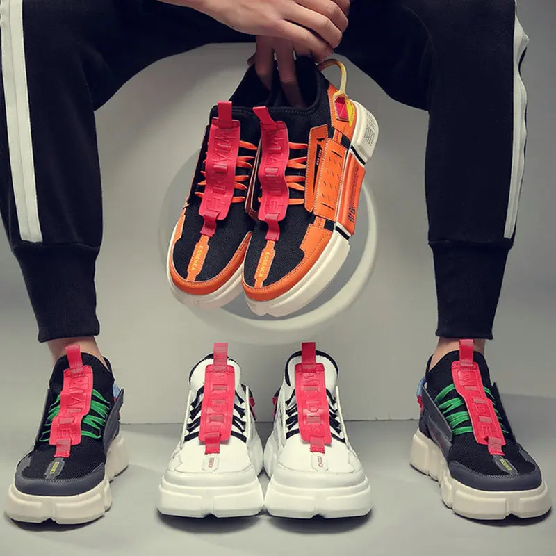 

Men Casual Shoes Men Sneakers Tenis Zapatos Hombre Vintage Fashion Men Mesh Shoes 2020 Light Breathable Sneaker