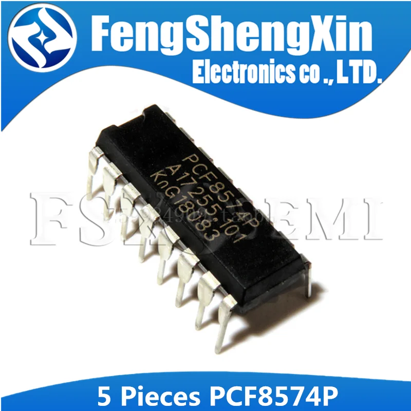 5 шт./лот PCF8574P PCF8574 DIP 16 IC PCF8574AP|Интегральные схемы| |