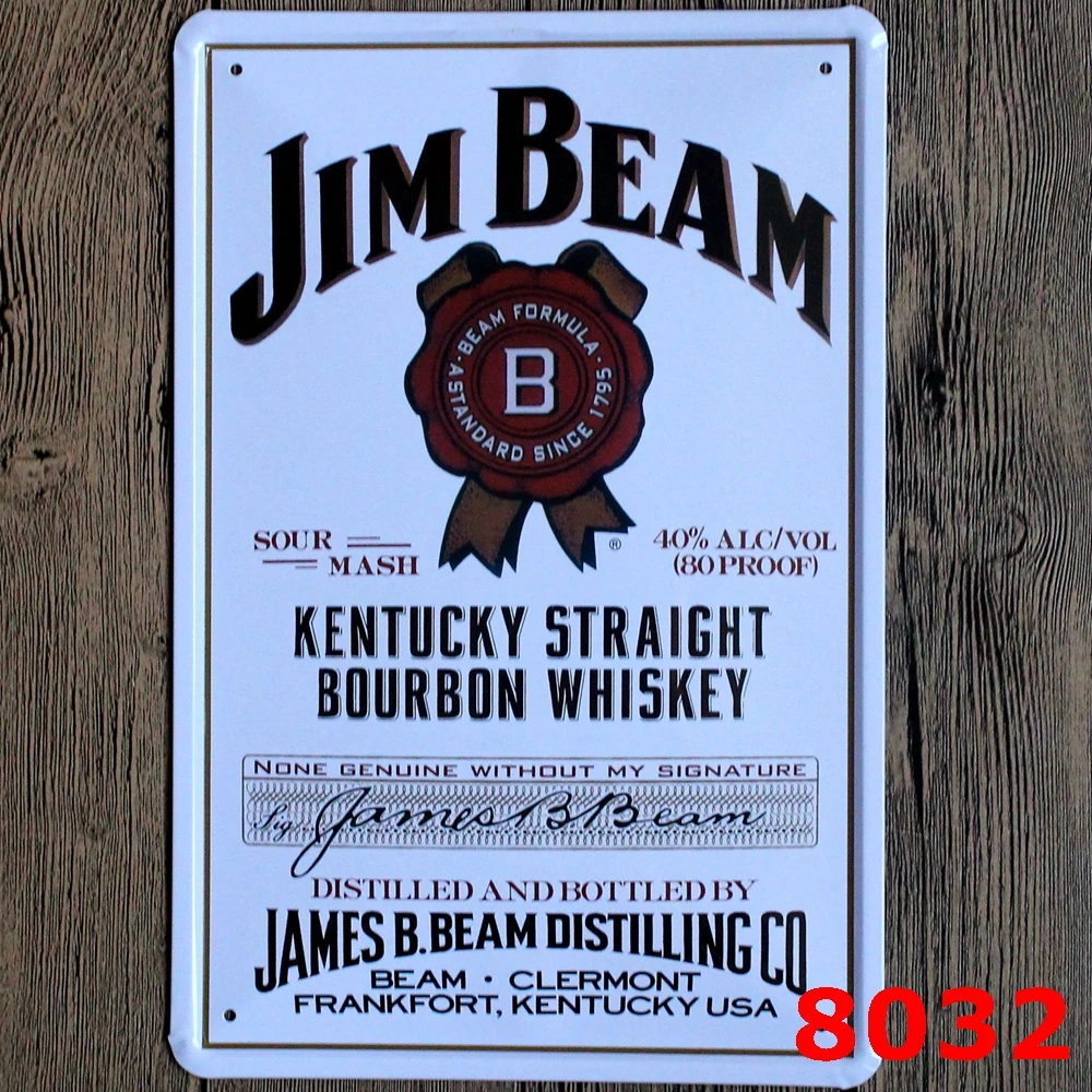 &quotВинная реклама&quot Винтажная металлическая живопись оловянные знаки бар паб