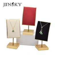 creative necklace shelf metal alloy pendant jewelry display props storage counter display decoration