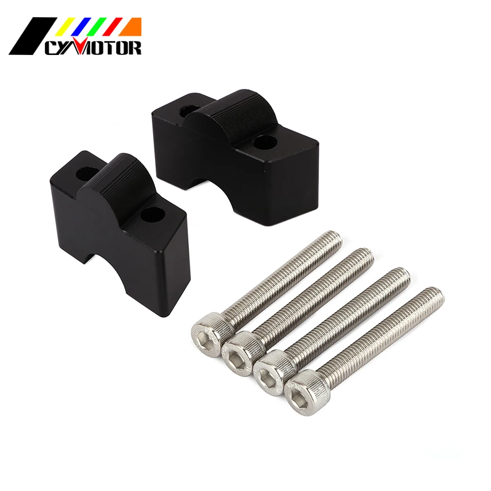 Мотоциклетный Алюминиевый зажим для руля с ЧПУ переходник KAWASAKI ER6N ER6F ER-6N ER-6F 12 13 14