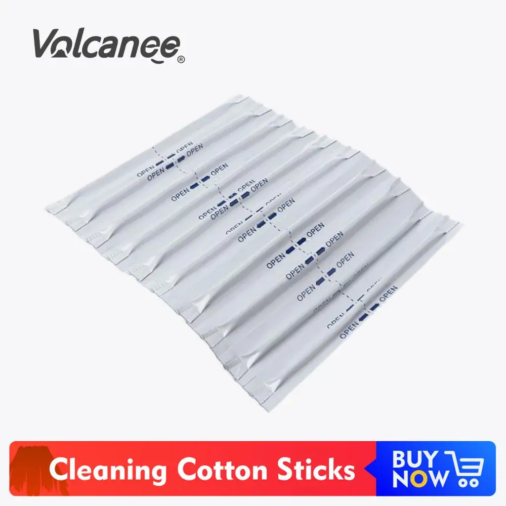 Volcanee 120 шт. ватные палочки с двойной головкой для IQOS 3 0 2 4 PLUS Ecig аксессуары Vape DIY