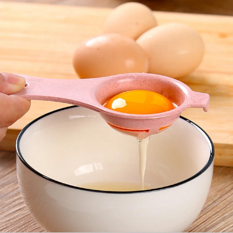 

Plastic Egg Yolk White Separator Eco Friendly PP Food Grade Material 12*6 cm Egg Divider Tools 80