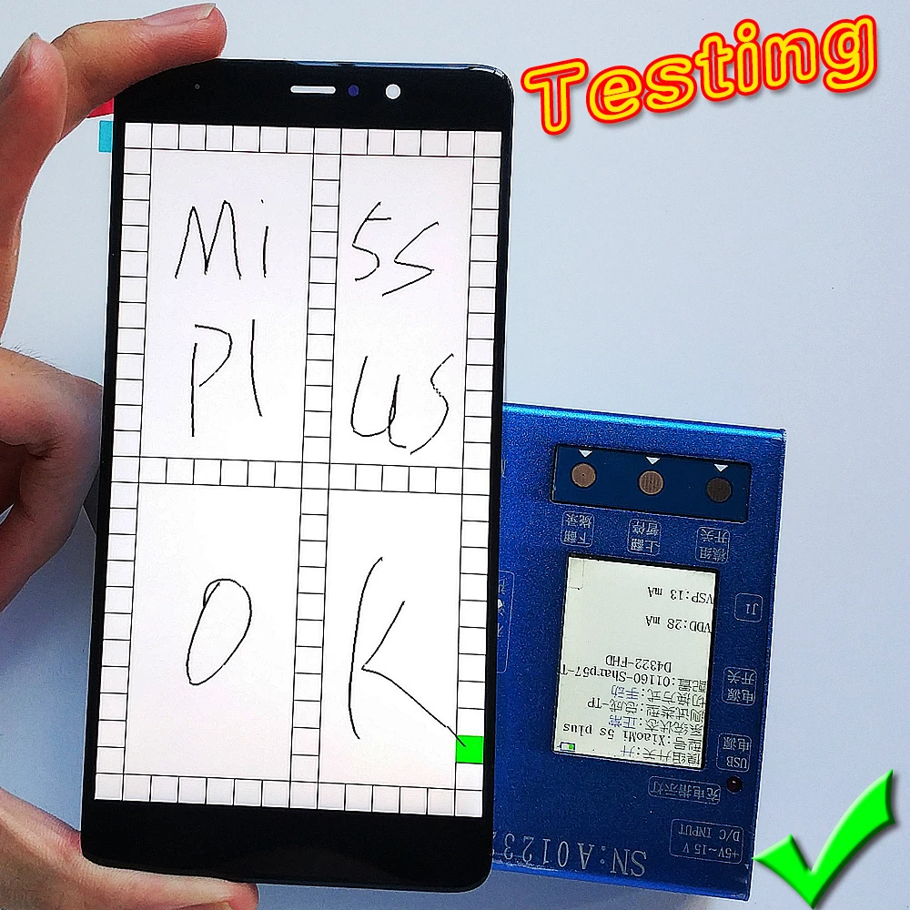 100% протестированный ЖК-дисплей для Xiaomi Mi5s plus 5 7 дюймов дигитайзер сенсорный экран