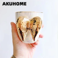 angel wings ceramic coffee cup mug creative gift cute coffee mugs and cups