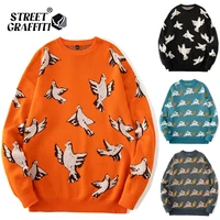 s t g branded men%e2%80%99s cotton harajuku sweater oversized winter clothing fashion knitted women pullover sweater 2021 jumpers male
