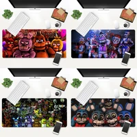 fnaf animatronics durable rubber mouse mat pad animation xl large gamer keyboard pc desk mat takuo tablet mousepads