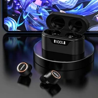 lenovo lp12 wireless earbuds waterproof bluetooth compatible 5 0 led power display tws intelligent in ear earphones with microph