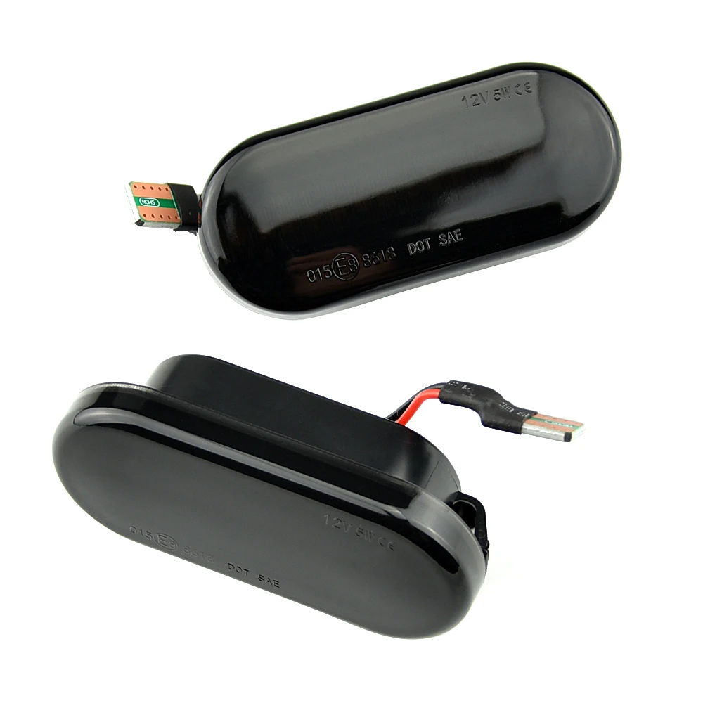 

2 pieces Led Dynamic Side Marker Turn Signal Light Sequential Blinker Light For Volkswagen VW Bora Golf 3 4 Passat