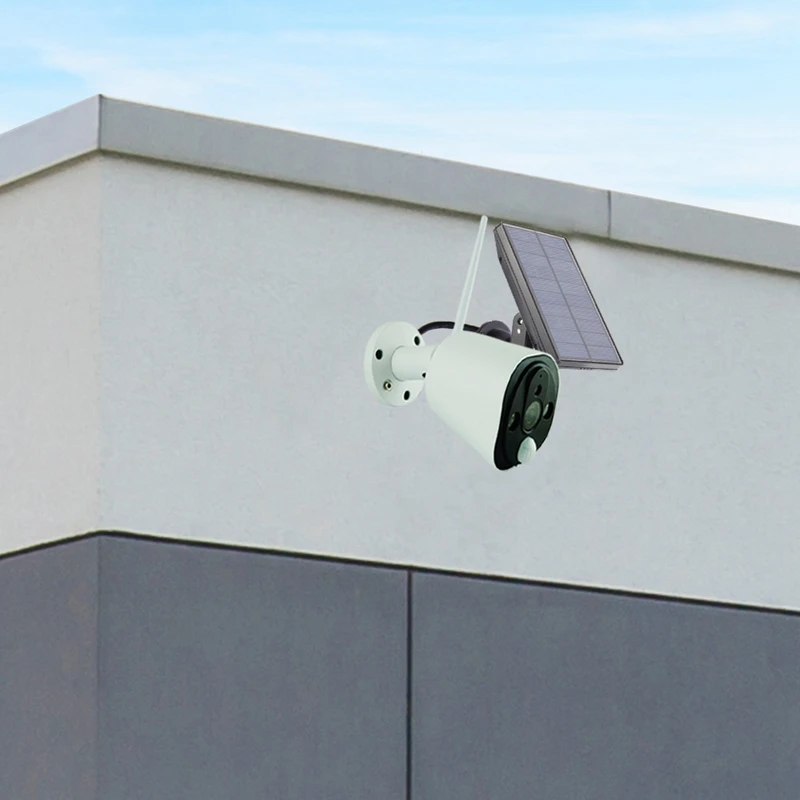 

MOOL Solar Smart Surveillance Camera Wireless WIFI Network Surveillance Camera Low Power Waterproof Night Vision HD