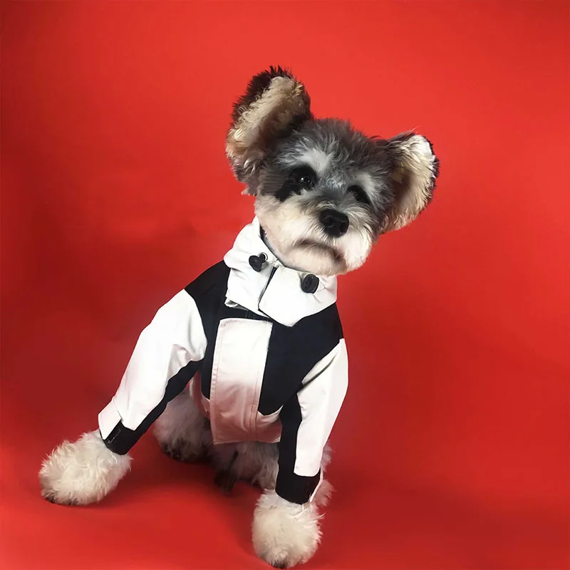 Зимнее пальто Schnauzer Для Пуделя чихуахуа Съемная куртка для бишона фризе PC1163 | Дом