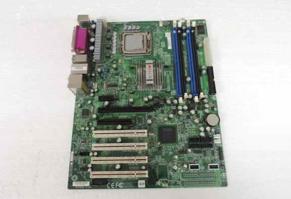 C2SBE-placa base de servidor, LGA775, probado, trabalho