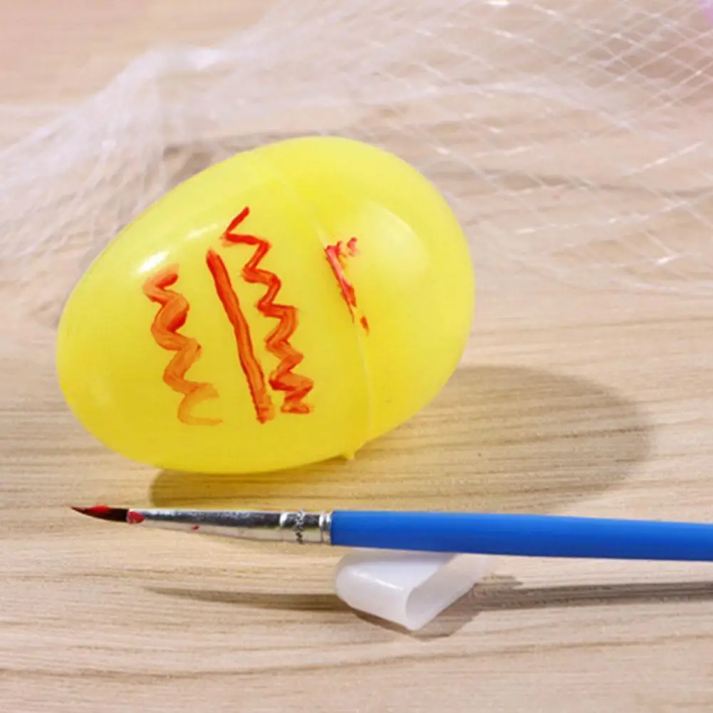 

Cute Easter Eggs 12pcs Color Pens DIY Painting Eggs Present Colorful Ornaments Children Interactive Portable E6Q5