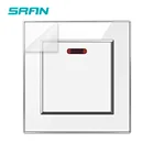 SRAN 20A переключатель с неоновым светильник, акриловая панель, кухонный водонагреватель, ВКЛ.ВЫКЛ. Настенный выключатель, кондиционер, высокая мощность