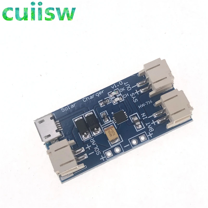 Солнечная мини-панель CN3065 зарядное устройство для литиевых аккумуляторов