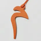 DIY Initial A  Z One Подвеска из натуральной кожи с буквами алфавита Арабская буква брелок для рюкзака Подвеска женская сумка очаровательная