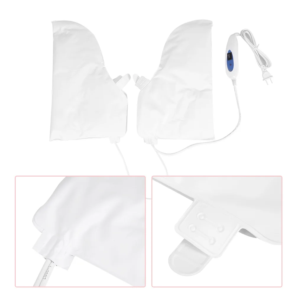 1 пара пинетки с подогревом для ног/ручные митенки спа-процедур мат дальним