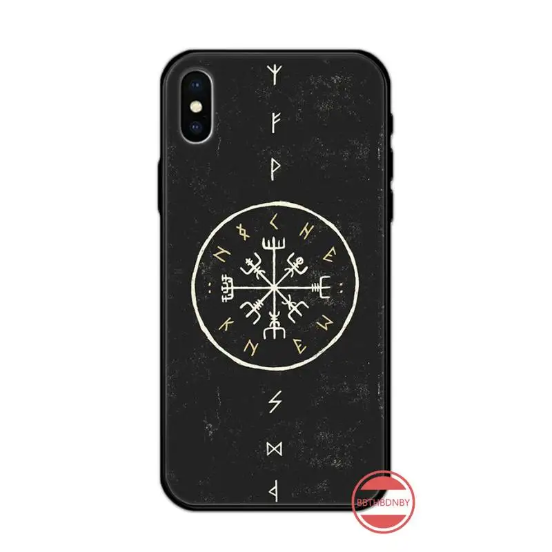 

Viking Vegvisir Odin Nordic Fitted luxury Phone Case shell for iPhone 11 12 pro XS MAX 8 7 6 6S Plus X 5S SE 2020 XR