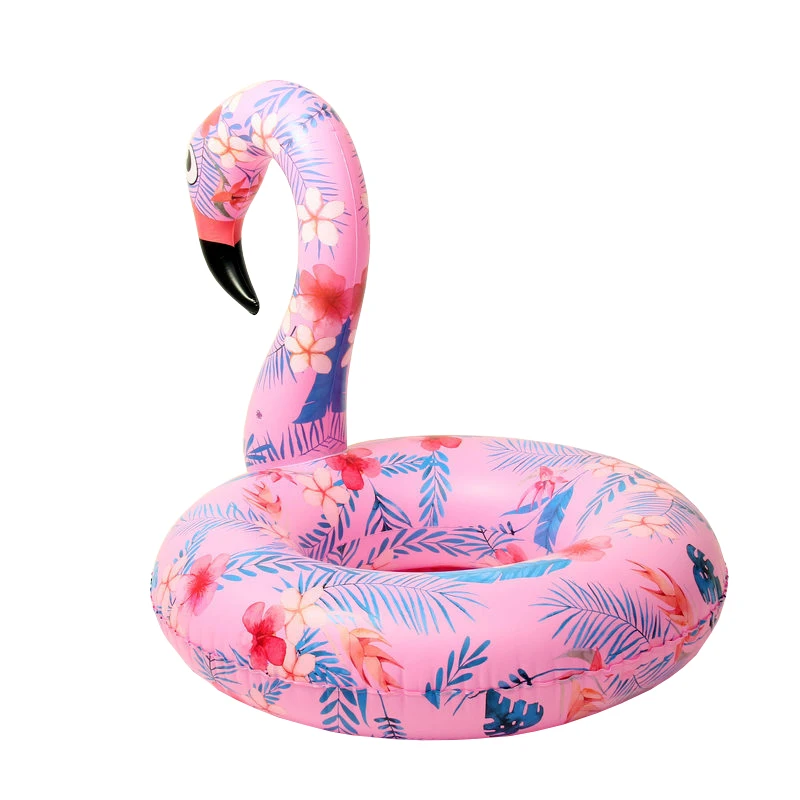 Новый надувной круг для бассейна с принтом взрослых розовое Надувное детское