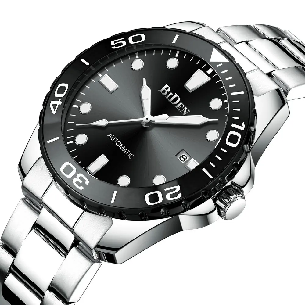 Часы наручные BIDEN Мужские автоматические брендовые роскошные механические